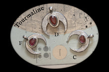 Load image into Gallery viewer, Eclipse Charms: Tourmaline and Aquamarine
