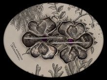 Load image into Gallery viewer, Flora Amethyst Earrings
