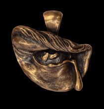 Load image into Gallery viewer, Lucifer&#39;s Eye Pendant Bronze
