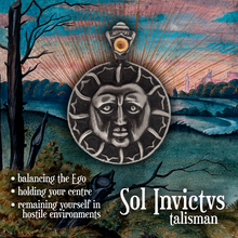 Load image into Gallery viewer, Sol Invictus Talisman with Citrine
