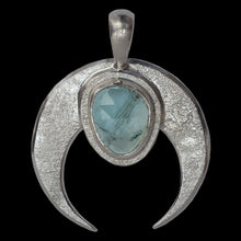 Load image into Gallery viewer, Eclipse Charms: Tourmaline and Aquamarine

